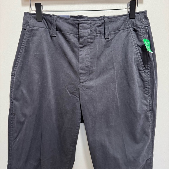 GAP Mid Rise Downtown Khakis Black Size 8 NWT Brand New - Picture 7 of 14